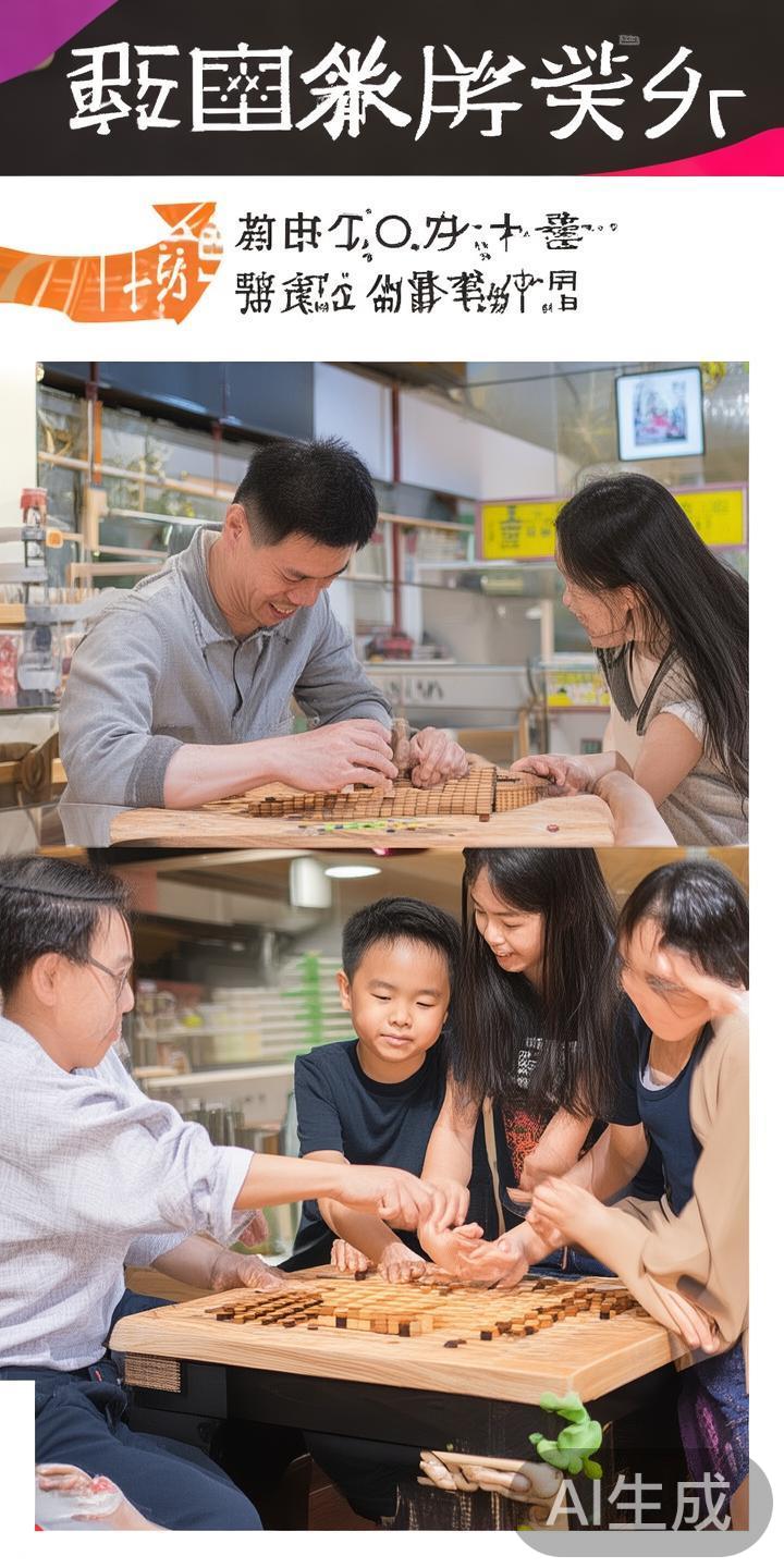 天天胡棋牌娱乐童游店:全家欢乐休闲好去处 有一家三口的家庭,选择在周末光临天天胡棋牌娱乐童游