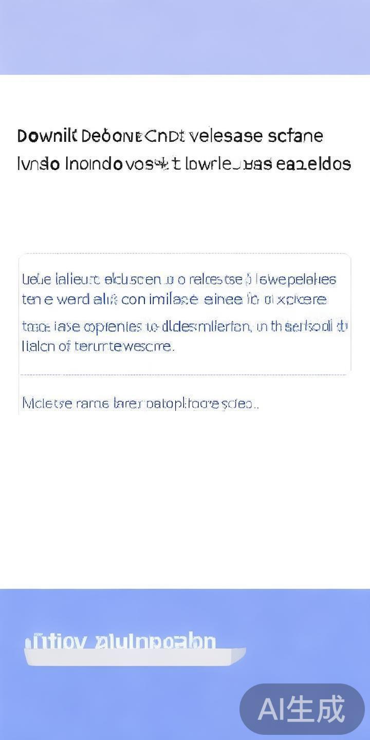 2.确认版本信息
在下载页面清楚查看软件版本号和